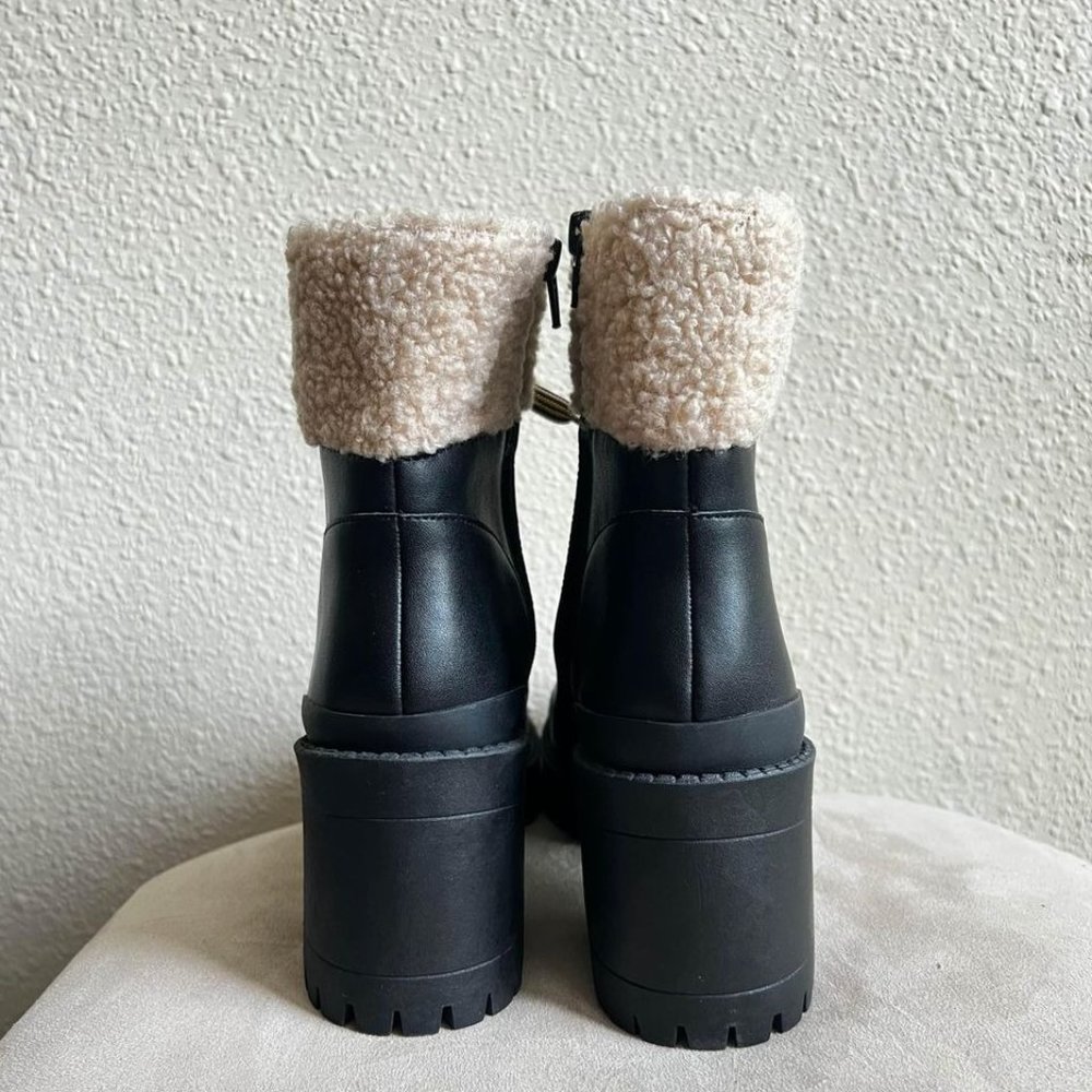 Steve Madden Bundle Up Block Heel Platform Boots … - image 4
